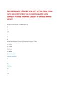 DSC1520 NEWEST UPDATED 2026-2027 ACTUAL FINAL EXAM WITH 100 COMPLETE DETAILED QUESTIONS AND 100&percnt; CORRECT VERIFIED ANSWERS ALREADY A&plus; GRADED BRAND NEW&excl;&excl;&excl;