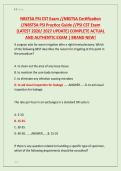 NBSTSA PSI CST Exam &sol;&sol;NBSTSA Certification &NewLine;&sol;&sol;NBSTSA PSI Practice Guide &sol;&sol;PSI CST Exam &NewLine;&lbrace;LATEST 2026&sol; 2027 UPDATE&rcub; COMPLETE ACTUAL &NewLine;AND AUTHENTIC EXAM &vert; BRAND NEW&excl;