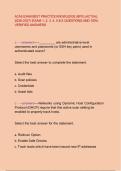 ACAS EXAM BEST PRACTICE KNOWLEDGE &lpar;BPG&rpar; &lpar;ACTUAL &NewLine;2026-2027&rpar; EXAM 1&comma; 2&comma; 3&comma; 4&comma; 5 & 6 QUESTIONS AND 100&percnt; &NewLine;VERIFIED ANSWERS 