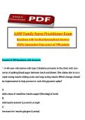 AANP Family Nurse Practitioner Exam Questions & Answers &vert; FNP Certification Prep&NewLine;&NewLine;