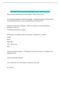 PAEDODONTICS Exam Questions and Answers Latest Graded A&plus;