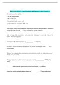 PAEDODONTICS Exam Questions and Answers Latest Graded A&plus;