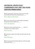 HAIR REMOVAL UPDATED EXAM 2&NewLine;COMPREHENSIVE STUDY SHEET 2026 SOLVED&NewLine;QUESTIONS PREMIUM BUNDLE&NewLine;