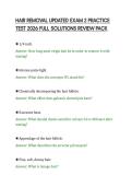 HAIR REMOVAL UPDATED EXAM 2 PRACTICE&NewLine;TEST 2026 FULL SOLUTIONS REVIEW PACK