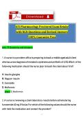 Pharmacology ATI Proctored Exam Retake Questions & Answers &vert; Nursing Test Prep&NewLine;&NewLine;