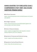 HAWAII ADJUSTERS TOP FORECASTED EXAM 2&NewLine;COMPREHENSIVE STUDY SHEET 2026 SOLVED&NewLine;QUESTIONS PREMIUM BUNDLE&NewLine;