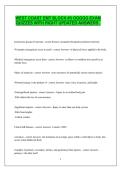 WEST COAST EMT BLOCK &num;3 OGGGG EXAM QUIZZES WITH RIGHT UPDATED ANSWERS &period;