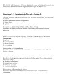 BSN 246 HESI Health Assessment&colon; 150 Practice Questions & Answers with Detailed Rationales for the&NewLine;2026 Update &ndash; Essential Review for Nursing Students Preparing for the HESI Exit Exam&period;