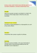 MS BAIL EXAM LATEST UPDATE 2026 VERIFIED QUESTIONS & &NewLine;ACCURATE ANSWERS A&plus; GRADED GUARANTEED PASS