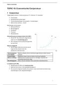 Economie Samenvatting &vert; Topic 15&colon; Economische Conjunctuur &vert; Arteveldehogeschool &vert; 2025&sol;26