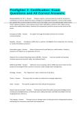 Firefighter 2 -Certification- Exam Questions and All Correct Answers&period;
