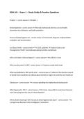 RDH 101 &ndash; Exam 1 &ndash; Study Guide & Practice Questions