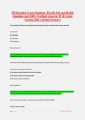 250 Question Exam Simulator&semi; Florida Life and Health Questions and &lpar;100&percnt; Verified&rpar; Answers &lpar;FLH&rpar; Latest Version&comma; 2026 &vert; Already Scored A