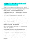 Fire Officer II -State Exam Study Guide and All Correct Answers&period;