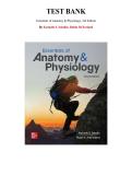 Test Bank for Essentials of Anatomy & Physiology 3rd Edition by Kenneth S&period; Saladin&comma; Chapter 1-20 &vert; All Chapters