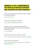 HONDROS 195 TEST 1 COMPREHENSIVE&NewLine;TEST BANK 2026 DETAILED QUESTIONS&NewLine;AND ACCURATE SOLUTIONS GRADED A&plus;
