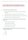 NCCAP Exam Concepts Practice Test Questions and Correct Answers &lpar;Verified Answers&rpar; &vert; New Update 2026&sol;27 &vert; Graded A&plus;