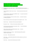 Master Gardener Final Exam Questions with Guaranteed Pass Solutions 2026 Updated&period;