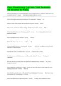 Past Gardening Quizzes&sol;Test Answers All Graded to Pass&period;