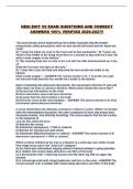 HESI EXIT V2 EXAM QUESTIONS AND CORRECT ANSWERS 100&percnt; VERIFIED 2026-2027&excl;&excl;