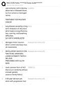 WGU D236 Pathophysiology Study Guide &vert; Western Governors University OA Exam Prep&comma; Disease Processes & Nursing Concept Review