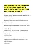 PHTLS&lowbar;PRE&lowbar;TEST&lowbar;9TH&lowbar;EDITION&lowbar;VERSION&lowbar;1NV&lowbar;50&lowbar;QUESTIONS&lowbar;CERTIFICATION