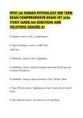 PHYS&lowbar;261&lowbar;HUMAN&lowbar;PHYSIOLOGY&lowbar;MID&lowbar;TERM&lowbar;EXAM&lowbar;COMPREHENSIVE&lowbar;EXAMS&lowbar;SET