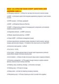 MGSC 346 UPDATED EXAM SCRIPT QUESTIONS AND ANSWERS SURE 