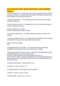 IEE 380 MAIN STUDY GUIDE QUESTIONS AND ANSWERS SUR