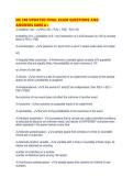 IEE 380 UPDATED FINAL EXAM QUESTIONS AND ANSWERS SURE