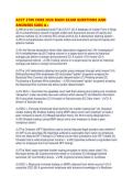 ACCT 2700 CORE 2026 MAIN EXAM QUESTIONS AND ANSWERS SURE 