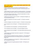 ACCT 2700 STUDY ACTUAL EXAM GUIDE QUESTIONS AND ANSWERS SURE