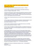 ACCT 2700 FINAL UPDATED EXAM QUESTIONS AND ANSWERS RATED