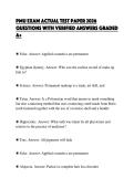 PMU&lowbar;EXAM&lowbar;ACTUAL&lowbar;TEST&lowbar;PAPER&lowbar;2026&lowbar;QUESTIONS&lowbar;WITH&lowbar;VERIFIED&lowbar;ANSWERS