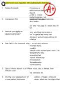 Galen Nur 155 Exam 3 Questions with complete solution 2025&sol;2026