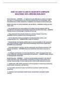 NCM 102 &lpar;UNIT III AND IV&rpar; EXAM WITH COMPLETE SOLUTIONS 100&percnt; VERIFIED 2026-2027&excl;&excl;