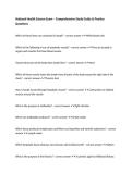 National Health Science Exam &ndash; Comprehensive Study Guide & Practice Questions