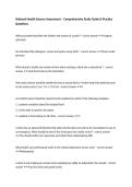 National Health Science Assessment &ndash; Comprehensive Study Guide & Practice Questions