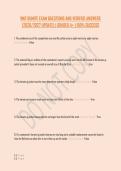 WKF KUMITE EXAM QUESTIONS AND VERIFIED ANSWERS &NewLine;&lpar;2026&sol;2027 UPDATE&rpar; &vert; GRADED A&plus; &vert; 100&percnt; SUCCESS 