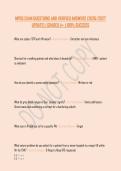 MPDS EXAM QUESTIONS AND VERIFIED ANSWERS &lpar;2026&sol;2027 &NewLine;UPDATE&rpar; &vert; GRADED A&plus; &vert; 100&percnt; SUCCESS 