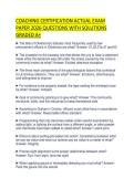 COACHING PRINCIPLES 2026 FINAL PAPER&NewLine;QUESTIONS AND SOLUTIONS VERIFIED