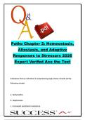 NSG 3280 Pathophysiology Chapter 2 Homeostasis&comma; Allostasis and Adaptive Responses to Stressors Exam Review &ndash; 20 NCLEX Questions and Answers on Stress Response&comma; Cortisol&comma; Sympathetic Nervous System & Adaptive Mechanisms &vert; Galen College of Nursing