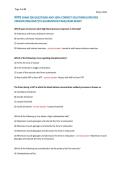 WITS EXAM 200 QUESTIONS AND 100&percnt; CORRECT SOLUTIONS&vert;UPDATED &NewLine;VERSION 2026&sol;2027&rsqb;&excl;&excl;&excl;&vert;GUARANTEED PASS&vert;EXAM READY 