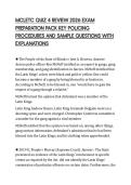 MCLETC QUIZ 4 REVIEW 2026 EXAM&NewLine;PREPARATION PACK KEY POLICING&NewLine;PROCEDURES AND SAMPLE QUESTIONS WITH&NewLine;EXPLANATIONS&NewLine;