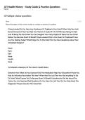 ATI Health History &ndash; Study Guide & Practice Questions