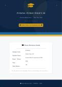 PUB3703 May&sol;June 2026 Portfolio Examination Due 21 May 2026 &vert;Public Policy&vert;
