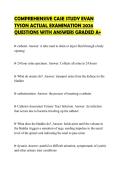 COMPREHENSIVE PHARMACOLOGY&NewLine;PREPARATION TEST 2026 QUESTIONS AND&NewLine;CORRECT ANSWERS GRADED A&plus;