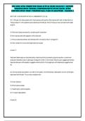 NSG 6998 APEA PREDICTOR EXAM ACTUAL EXAM 2026&sol;2027 &vert; EXPERT VERIFIED MOST TESTED &vert; COMPREHENSIVE STUDY BANK &vert; APRN CERTIFICATION PREP &vert; VERIFIED Q&A &vert; PASS GUARANTEED - GRADED A&plus;