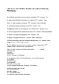CECS 343 MIDTERM 1 &lpar;PART 3 4&rpar; QUESTIONS AND ANSWERS