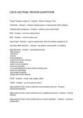 CECS 343 FINAL REVIEW QUESTIONS